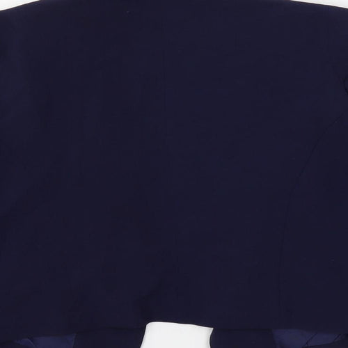 Delias Womens Blue Jacket Blazer Size L - Open