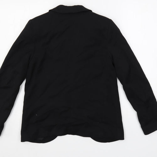 H&M Womens Black Jacket Blazer Size 4 - Open