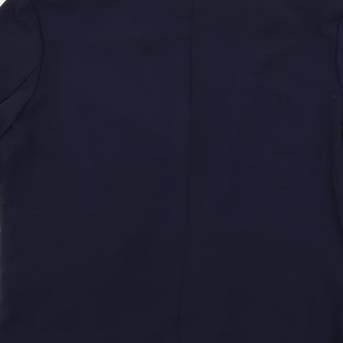 H&M Womens Blue Jacket Blazer Size 12 - Open