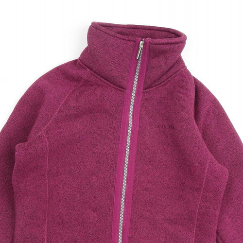 Craghoppers Womens Purple Jacket Size 10 Zip