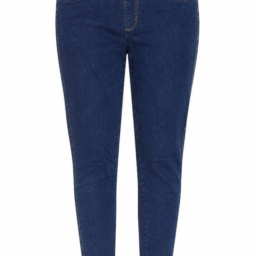 Denim & Co. Womens Blue Cotton Jegging Jeans Size 10 L27 in Regular