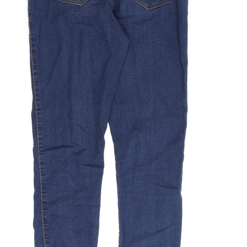 Denim & Co. Womens Blue Cotton Jegging Jeans Size 10 L27 in Regular