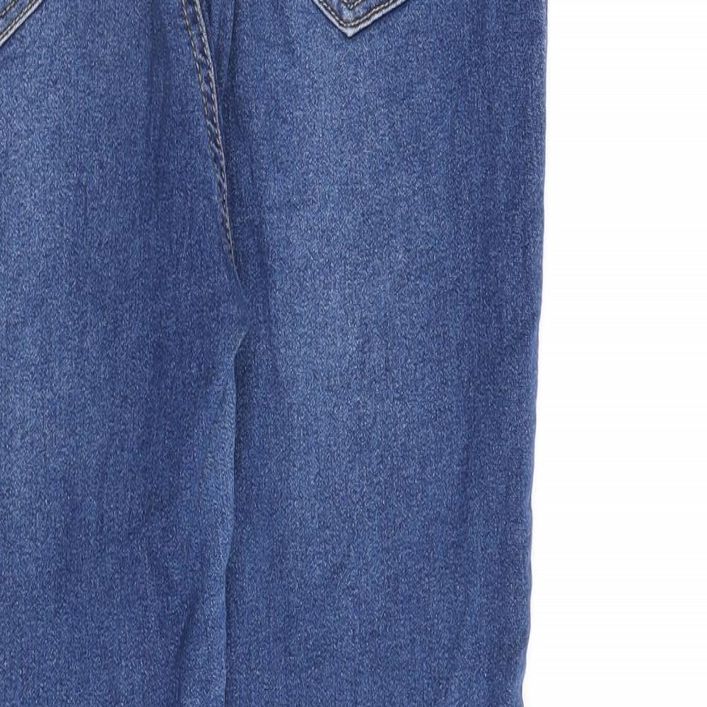 Love Leggings Womens Blue Cotton Jegging Jeans Size 14 L26 in Regular
