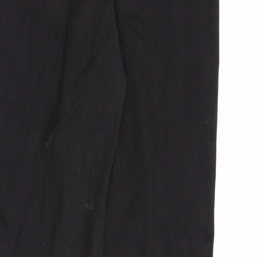 Marks and Spencer Womens Black Cotton Skinny Jeans Size 10 L28 in Regular Zip