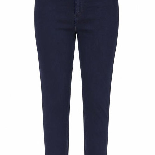 Marks and Spencer Womens Blue Cotton Skinny Jeans Size 10 L27 in Regular Zip