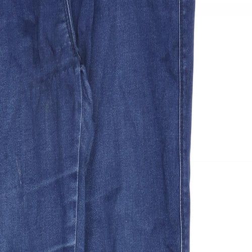 NEXT Womens Blue Cotton Jegging Jeans Size 10 L30 in Regular
