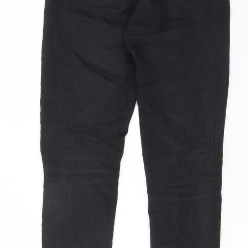 Denim & Co. Womens Grey Cotton Skinny Jeans Size 24 in L27 in Regular Zip