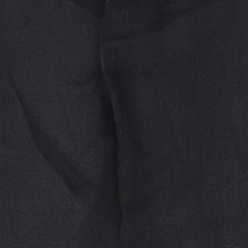 Denim & Co. Womens Grey Cotton Skinny Jeans Size 24 in L27 in Regular Zip