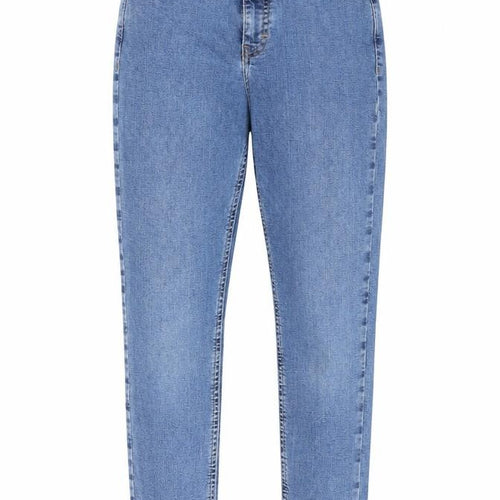 Topshop Womens Blue Cotton Skinny Jeans Size 28 in L30 in Regular Zip - Pockets