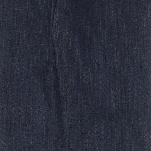 Cc Womens Blue Cotton Jegging Jeans Size 12 L29 in Regular - Elasticated Waist