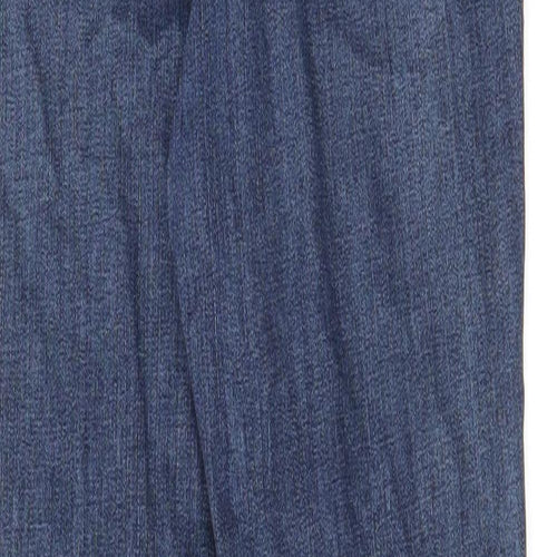 H&M Womens Blue Cotton Skinny Jeans Size 8 L29 in Regular - Pockets