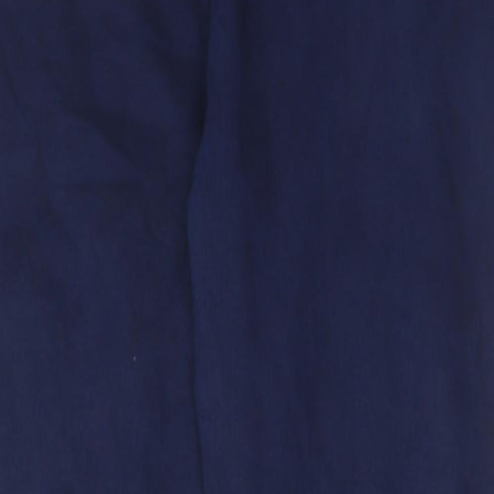 George Womens Blue Cotton Skinny Jeans Size 22 L31 in Regular Zip - Pockets