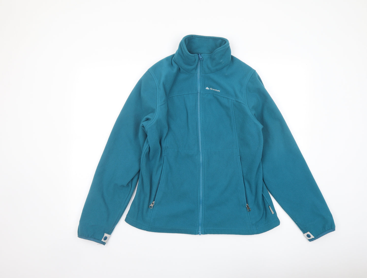 Quechua Womens Blue Jacket Size L Zip