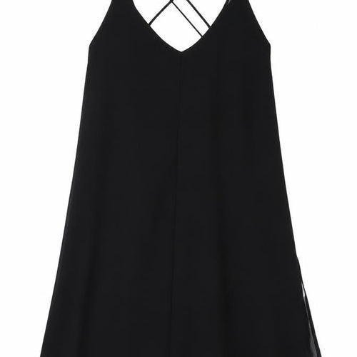 Forever 21 Womens Black Polyester A-Line Size XS V-Neck Pullover