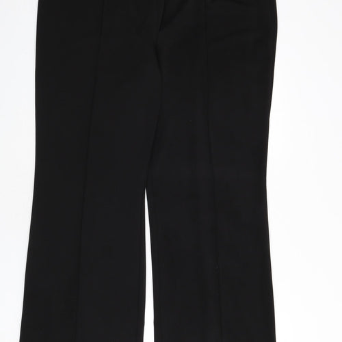 Alfani Womens Black Polyester Trousers Size 18 L30 in Regular - Pleat
