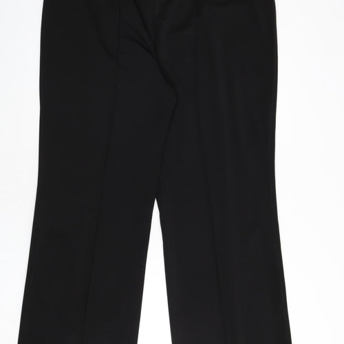 Alfani Womens Black Polyester Trousers Size 18 L30 in Regular - Pleat