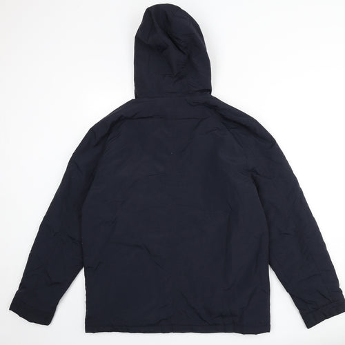Fabric8 Mens Blue Jacket Coat Size M Zip
