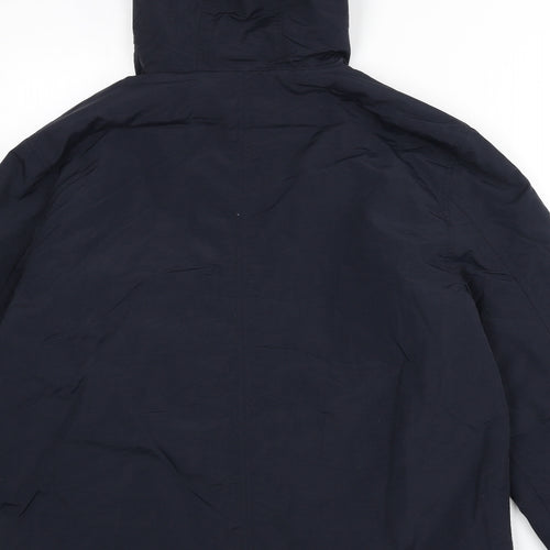 Fabric8 Mens Blue Jacket Coat Size M Zip