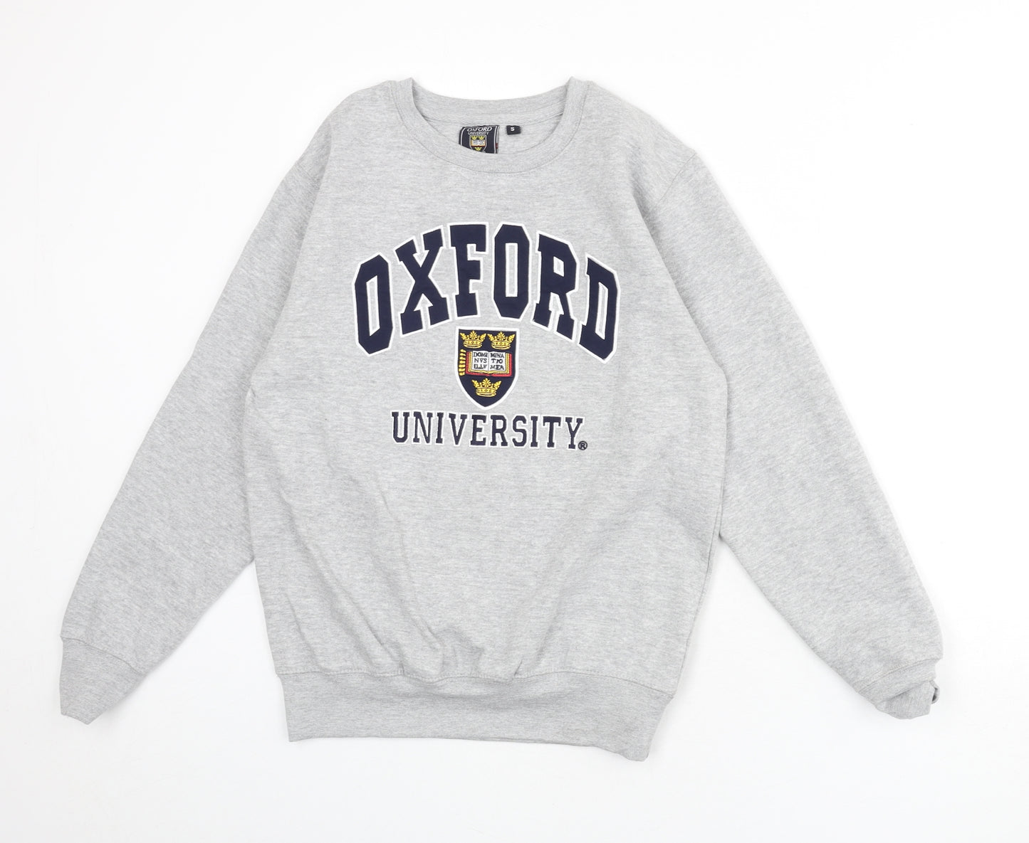 Oxford Womens Grey Cotton Pullover Sweatshirt Size S Pullover - Oxford University