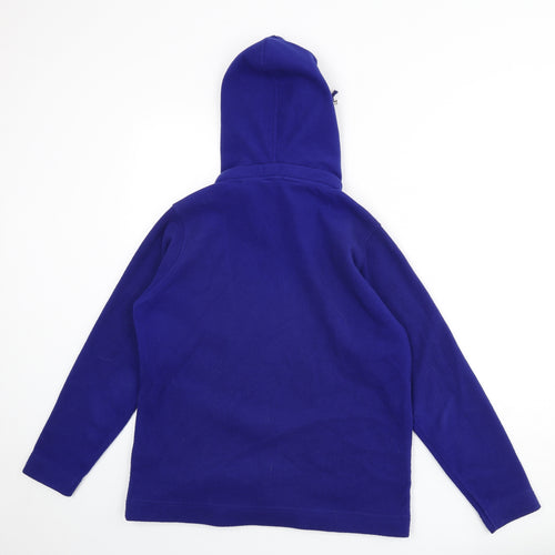 EWM Womens Blue Jacket Size 10 Zip - Size 10-12