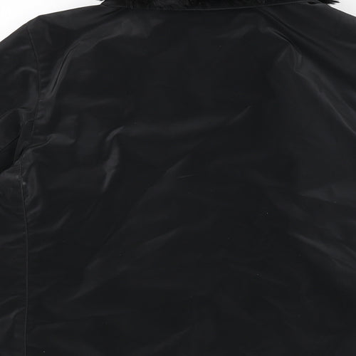 Dorothy Perkins Womens Black Jacket Size 12 Zip