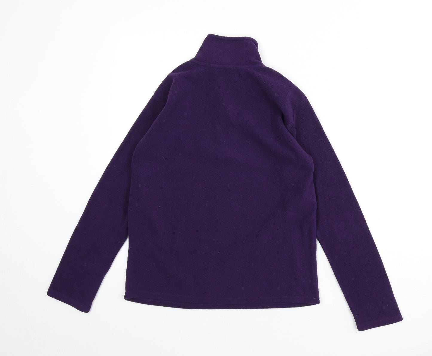 Freedom Trail Womens Purple Polyester Pullover Sweatshirt Size 4 Zip