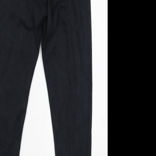 Marks and Spencer Womens Black Polyester Capri Leggings Size 12 L25 in