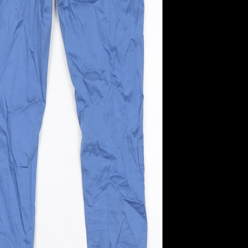 NEXT Womens Blue Cotton Jegging Jeans Size 10 L30 in Regular Zip