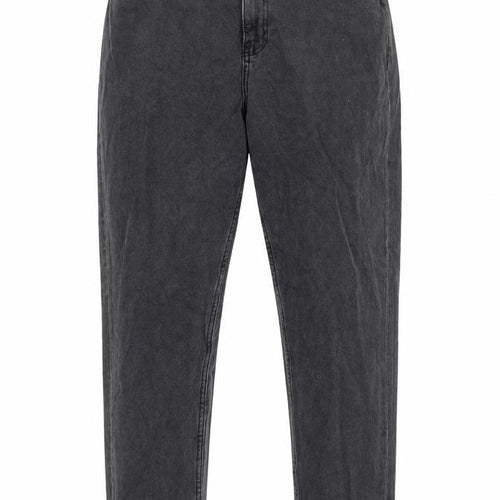 Noisy may Womens Grey Cotton Mom Jeans Size 30 L32 in Regular Zip