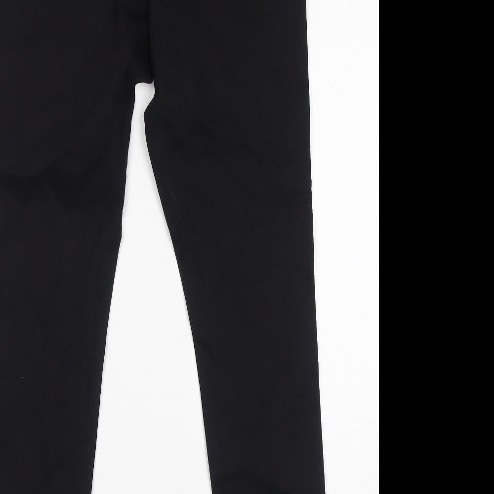 Papaya Womens Black Cotton Jegging Jeans Size 12 L30 in Regular