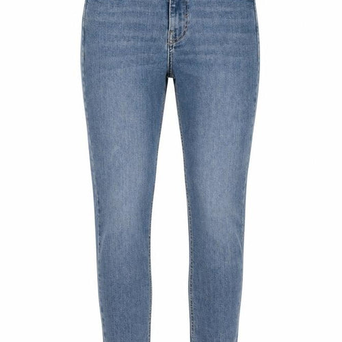 Topshop Womens Blue Cotton Skinny Jeans Size 25 in L30 in Regular Zip