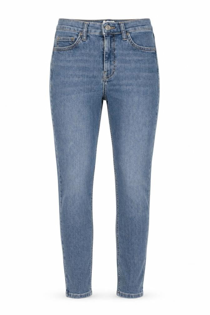 Topshop Womens Blue Cotton Skinny Jeans Size 25 in L30 in Regular Zip