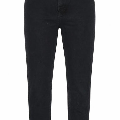 Topshop Womens Black Cotton Skinny Jeans Size 30 in L30 in Regular Zip