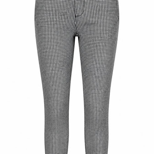 Bershka Womens Black Check Cotton Jegging Jeans Size 6 L25 in Regular Zip