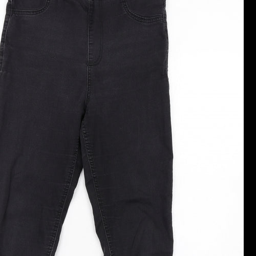 Marks and Spencer Womens Grey Cotton Jegging Jeans Size 12 L28 in Regular
