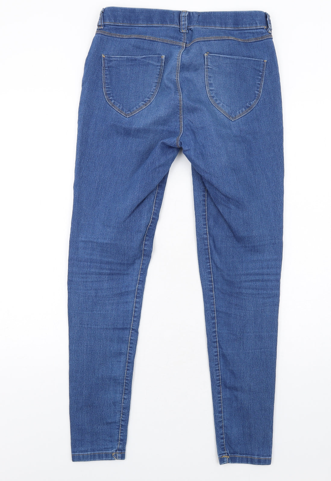 Dorothy Perkins Womens Blue Cotton Jegging Jeans Size 10 L30 in Regular