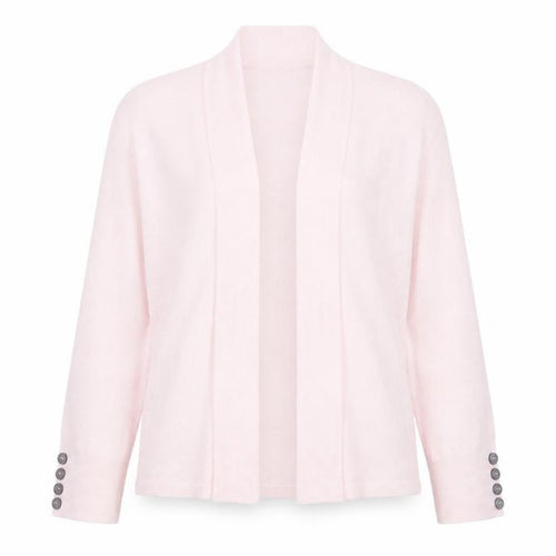 Wallis Womens Pink V-Neck Viscose Cardigan Jumper Size S
