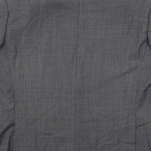 Marks and Spencer Mens Grey Wool Jacket Suit Jacket Size 42 Regular