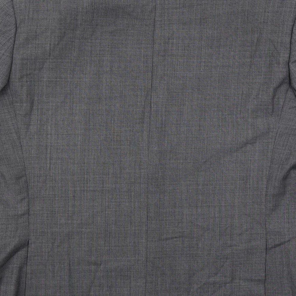 Marks and Spencer Mens Grey Wool Jacket Suit Jacket Size 42 Regular