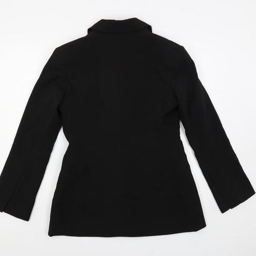 ASOS Womens Black Jacket Blazer Size 12 Button