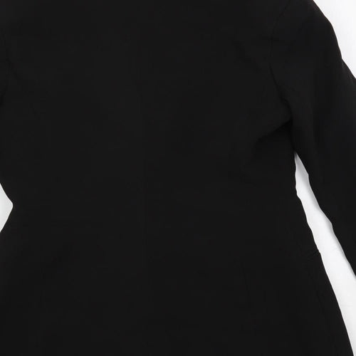 ASOS Womens Black Jacket Blazer Size 12 Button