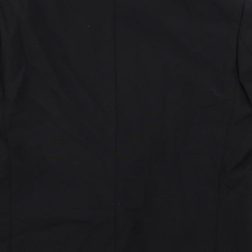 Scott & Taylor Mens Black Polyester Tuxedo Suit Jacket Size 42 Regular