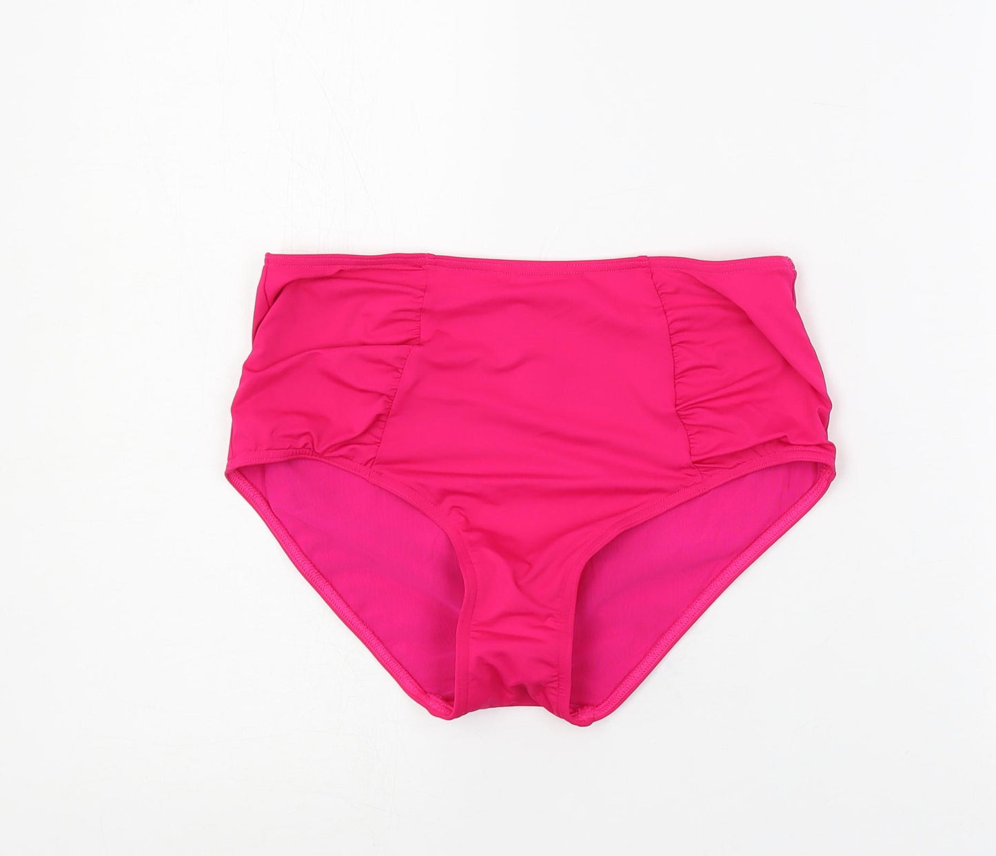 Marks and Spencer Womens Pink Ramie Swim Bottom Size 12