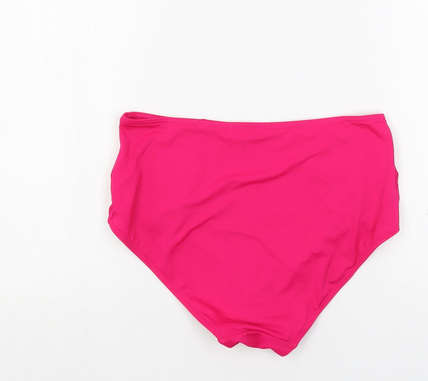 Marks and Spencer Womens Pink Ramie Swim Bottom Size 12