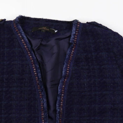 NEXT Womens Blue Jacket Blazer Size 10 - Open