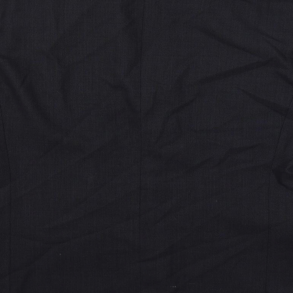 Marks and Spencer Mens Blue Wool Jacket Suit Jacket Size 38 Regular