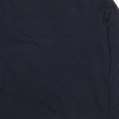 US Polo Assn. Mens Blue Cotton Pullover Sweatshirt Size L - Logo