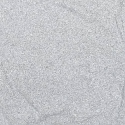 Nike Womens Grey Cotton Pullover Hoodie Size S Pullover