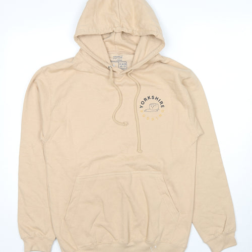 Northern Power Womens Beige Cotton Pullover Sweatshirt Size S Pullover - Yorkshire Pudding