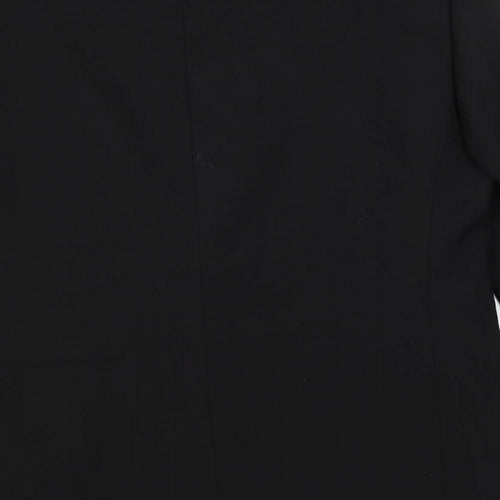 Marks and Spencer Mens Black Polyester Tuxedo Suit Jacket Size 40 Regular